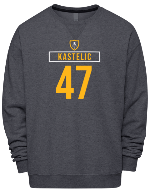 Away Jersey Mark Kastelic Premium Unisex Crewneck Sweatshirt | Swagsta