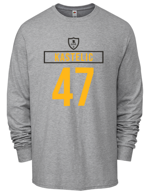 Home Jersey Mark Kastelic Men's Long-Sleeve T-Shirt | Swagsta