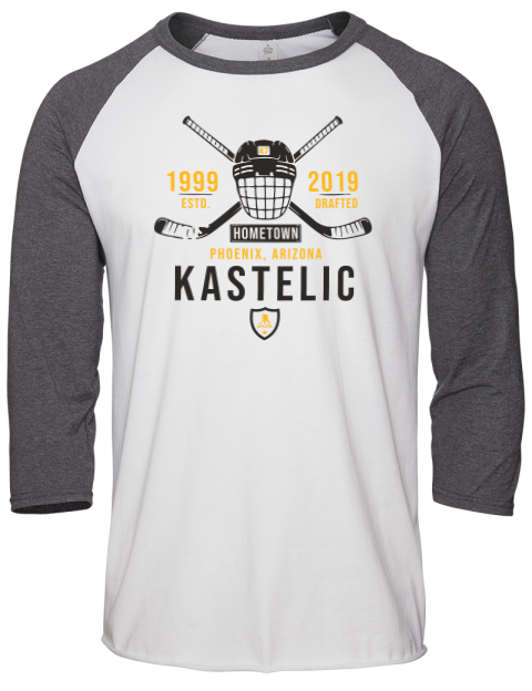Classic Heritage Mark Kastelic Unisex Premium Three-Quarter Raglan T-Shirt | Swagsta