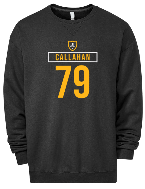 Away Jersey Michael Callahan Premium Unisex Crewneck Sweatshirt | Swagsta