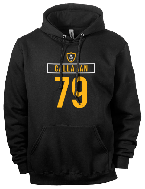 Away Jersey Michael Callahan Eco Premium Unisex Hooded Sweatshirt | Swagsta