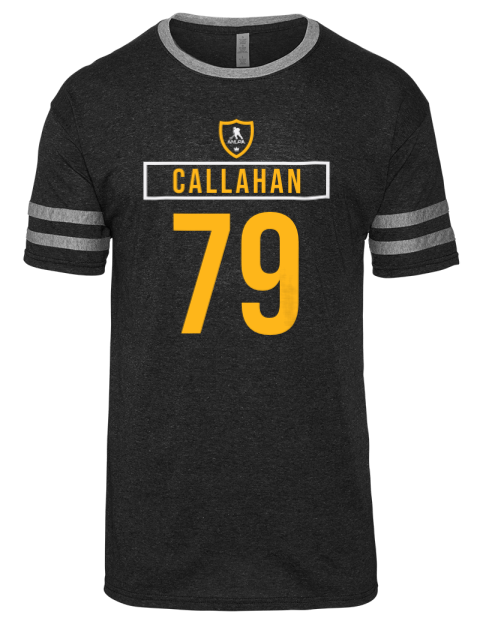 Away Jersey Michael Callahan Men's Tri-Blend T-Shirt | Swagsta