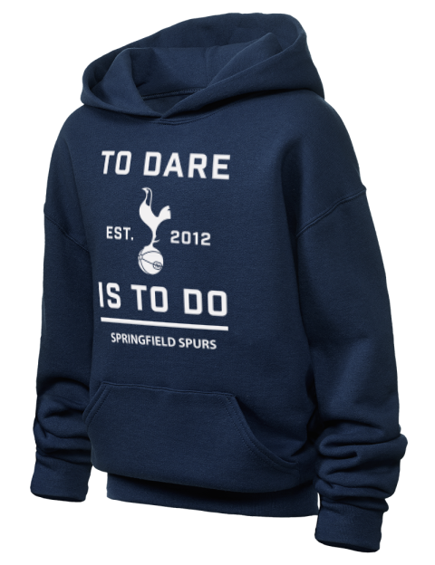 To Dare Is To Do Springfield Spurs Youth Hooded Sweatshirt | Swagsta