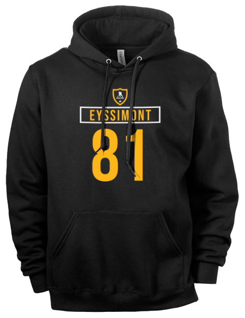 Away Jersey Michael Eyssimont Eco Premium Unisex Hooded Sweatshirt | Swagsta