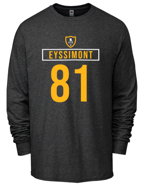 Away Jersey Michael Eyssimont Men's Long-Sleeve T-Shirt | Swagsta
