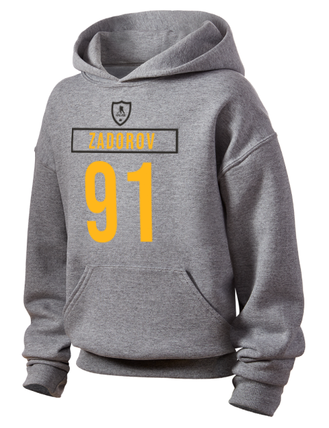 Home Jersey Nikita Zadorov Youth Hooded Sweatshirt | Swagsta