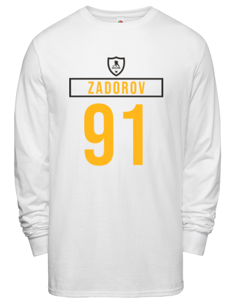 Home Jersey Nikita Zadorov Men's Long-Sleeve T-Shirt | Swagsta