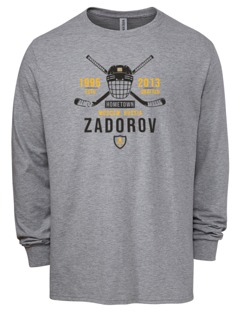 Classic Heritage Nikita Zadorov Men's Premium Blend Long Sleeve-T-Shirt | Swagsta