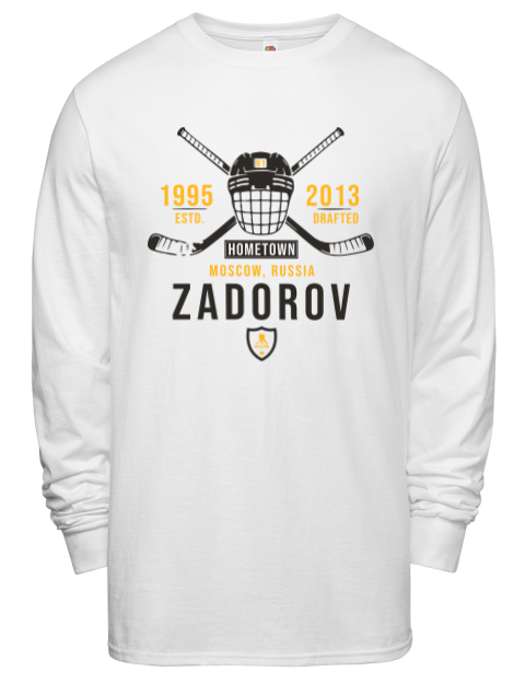 Classic Heritage Nikita Zadorov Men's Long-Sleeve T-Shirt | Swagsta