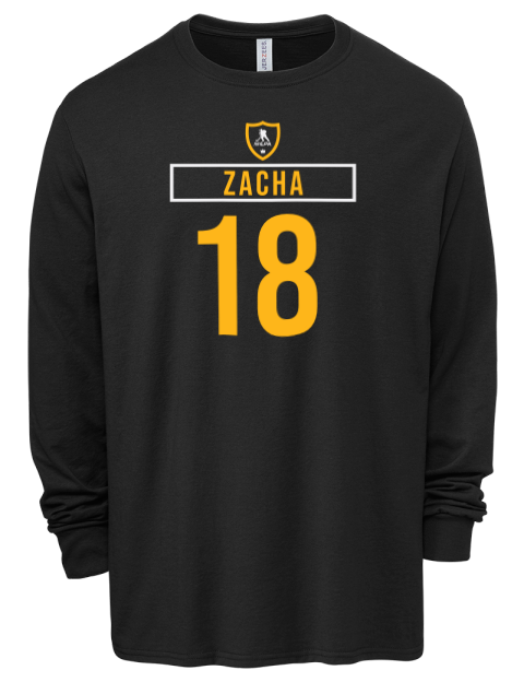 Away Jersey Pavel Zacha Men's Premium Blend Long Sleeve-T-Shirt | Swagsta