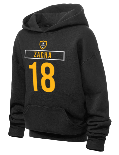 Away Jersey Pavel Zacha Youth Hooded Sweatshirt | Swagsta
