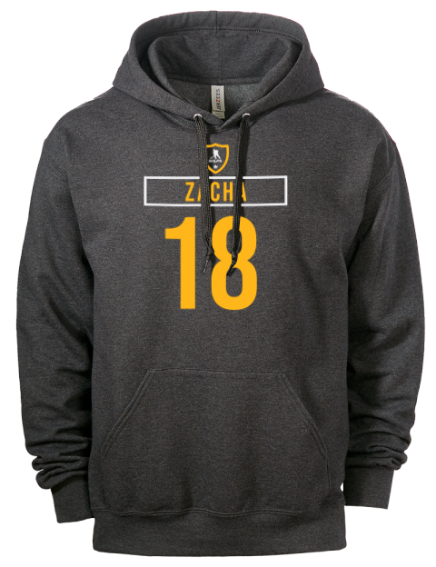 Away Jersey Pavel Zacha Eco Premium Unisex Hooded Sweatshirt | Swagsta
