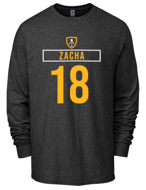 Away Jersey Pavel Zacha Men's Long-Sleeve T-Shirt | Swagsta