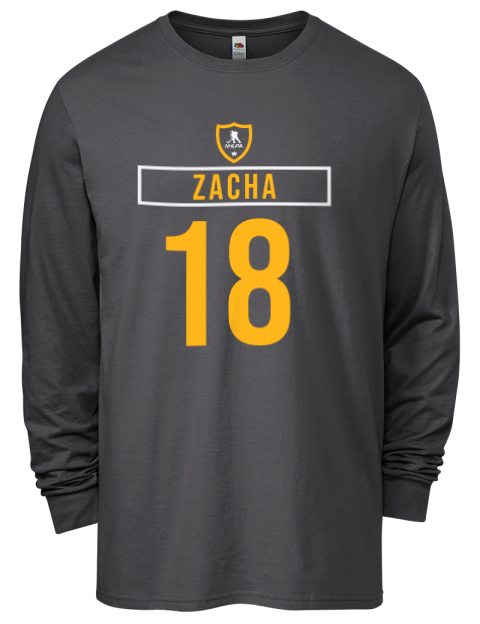 Away Jersey Pavel Zacha Men's Long-Sleeve T-Shirt | Swagsta
