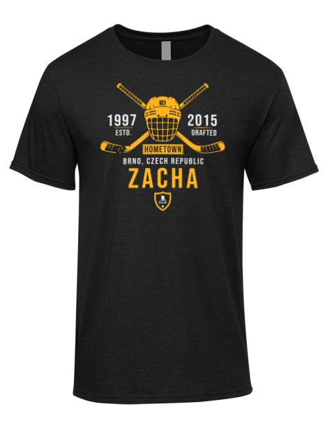 Heritage Pavel Zacha Premium Ring-Spun Cotton Unisex T-Shirt | Swagsta
