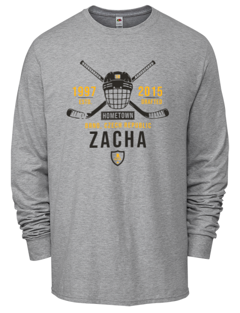Classic Heritage Pavel Zacha Men's Long-Sleeve T-Shirt | Swagsta