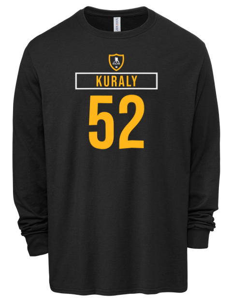 Away Jersey Sean Kuraly Men's Premium Blend Long Sleeve-T-Shirt | Swagsta