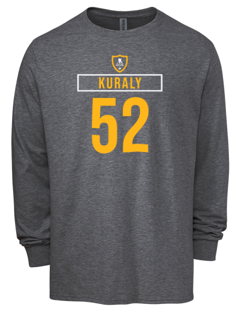 Away Jersey Sean Kuraly Men's Premium Blend Long Sleeve-T-Shirt | Swagsta