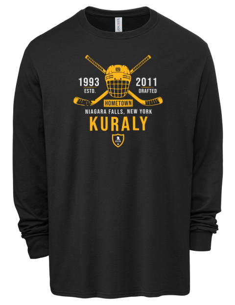 Heritage Sean Kuraly Men's Premium Blend Long Sleeve-T-Shirt | Swagsta