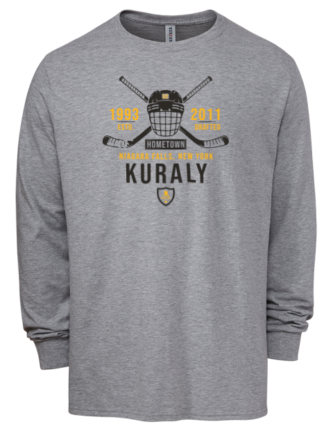 Classic Heritage Sean Kuraly Men's Premium Blend Long Sleeve-T-Shirt | Swagsta