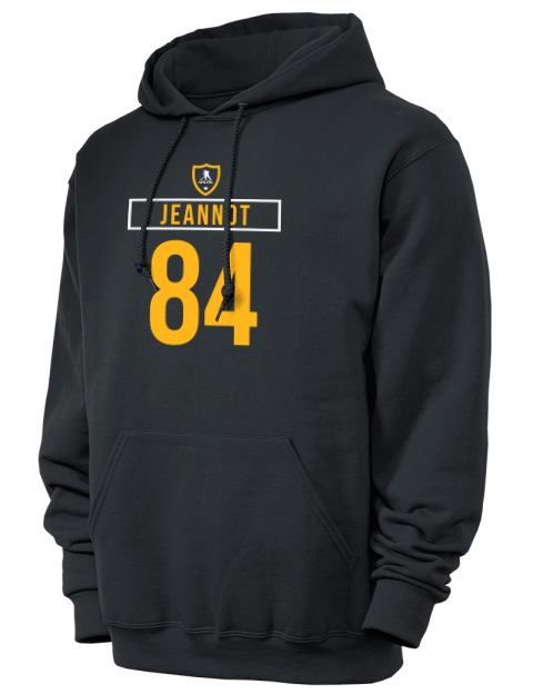 Away Jersey Tanner Jeannot Unisex Hooded Sweatshirt | Swagsta