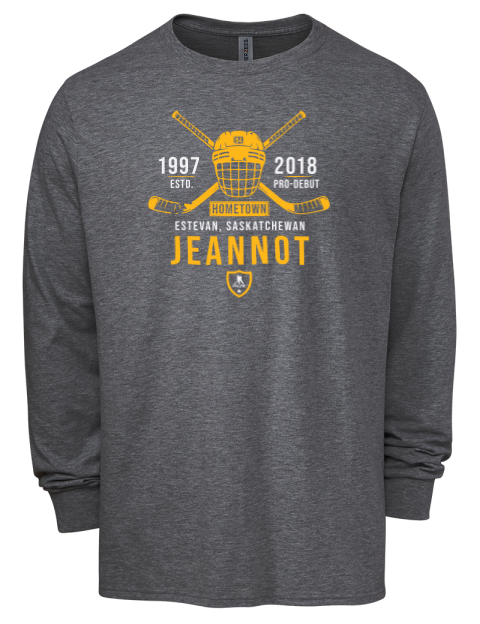 Heritage Tanner Jeannot Men's Premium Blend Long Sleeve-T-Shirt | Swagsta