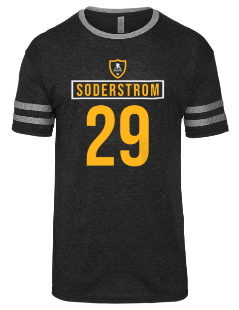 Away Jersey Victor Soderstrom Men's Tri-Blend T-Shirt | Swagsta