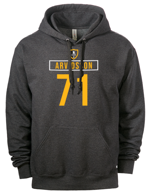 Away Jersey Viktor Arvidsson Eco Premium Unisex Hooded Sweatshirt | Swagsta