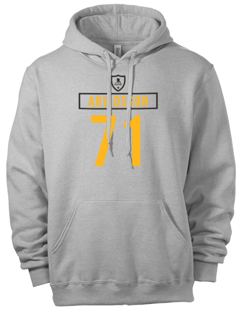 Home Jersey Viktor Arvidsson Eco Premium Unisex Hooded Sweatshirt | Swagsta