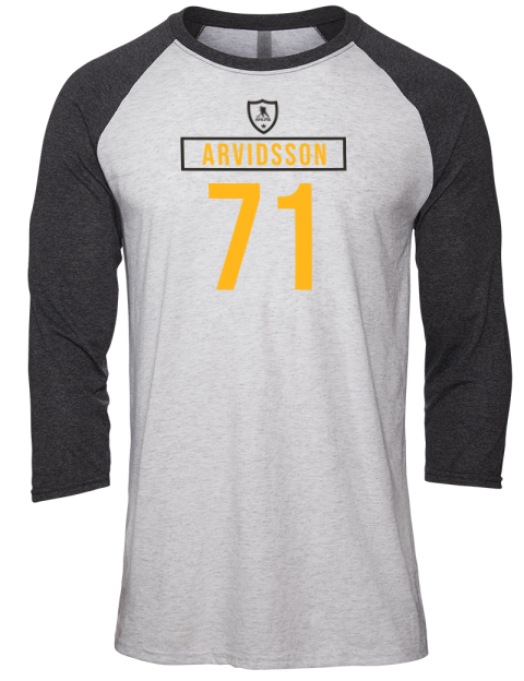 Home Jersey Viktor Arvidsson Unisex Premium Three-Quarter Raglan T-Shirt | Swagsta