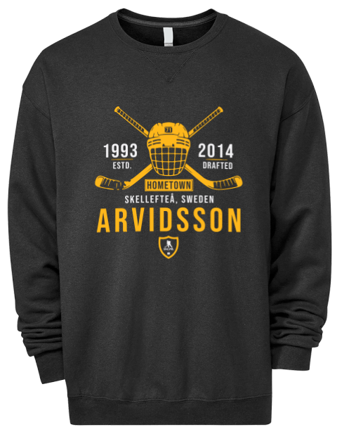 Heritage Viktor Arvidsson Premium Unisex Crewneck Sweatshirt | Swagsta