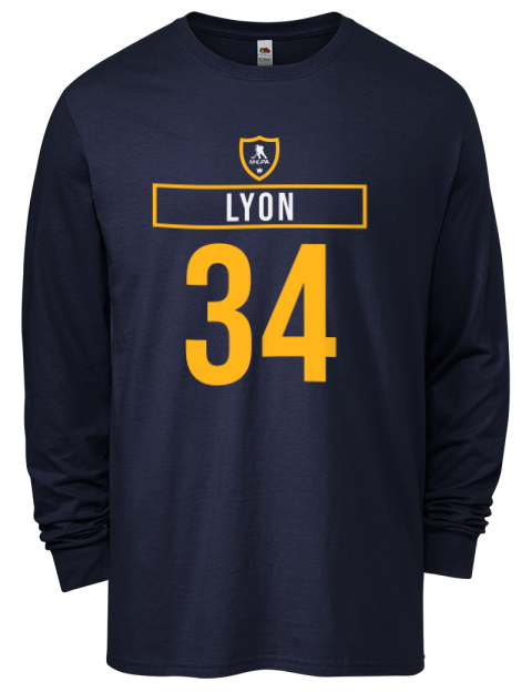 Away Jersey Alex Lyon Men's Long-Sleeve T-Shirt | Swagsta