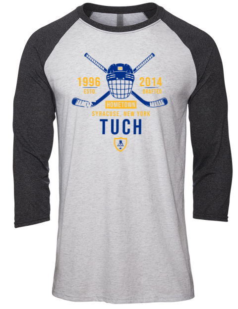Classic Heritage Alex Tuch Unisex Premium Three-Quarter Raglan T-Shirt | Swagsta