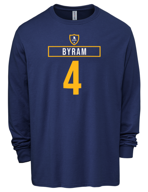 Away Jersey Bowen Byram Men's Premium Blend Long Sleeve-T-Shirt | Swagsta