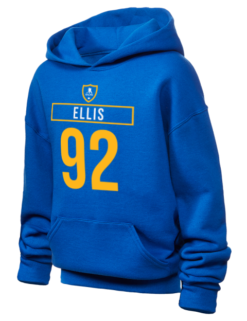 Away Jersey Colten Ellis Youth Hooded Sweatshirt | Swagsta