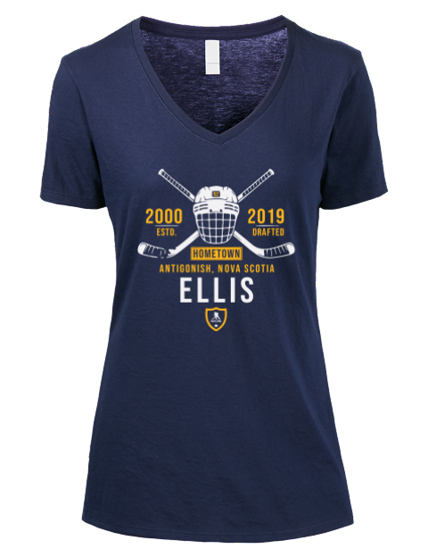 Heritage Colten Ellis Premium Ladies V-Neck T-Shirt | Swagsta