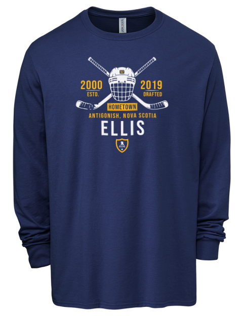 Heritage Colten Ellis Men's Premium Blend Long Sleeve-T-Shirt | Swagsta
