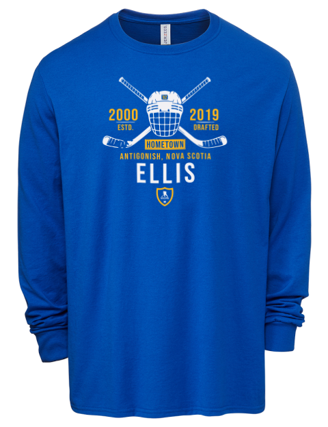 Heritage Colten Ellis Men's Premium Blend Long Sleeve-T-Shirt | Swagsta