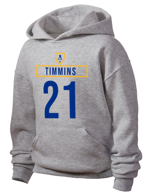 Home Jersey Conor Timmins Youth Hooded Sweatshirt | Swagsta