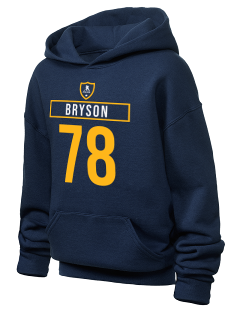 Away Jersey Jacob Bryson Youth Hooded Sweatshirt | Swagsta