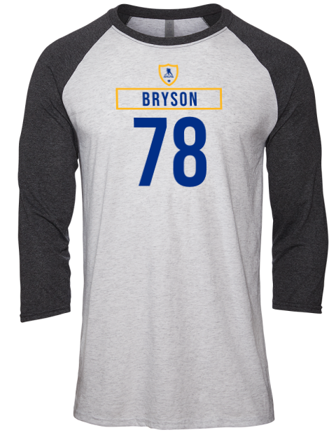Home Jersey Jacob Bryson Unisex Premium Three-Quarter Raglan T-Shirt | Swagsta