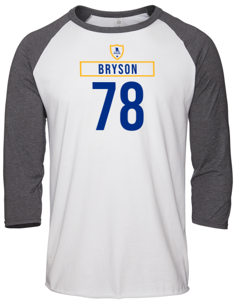 Home Jersey Jacob Bryson Unisex Premium Three-Quarter Raglan T-Shirt | Swagsta