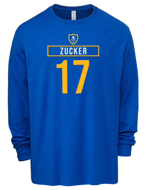 Away Jersey Jason Zucker Men's Premium Blend Long Sleeve-T-Shirt | Swagsta