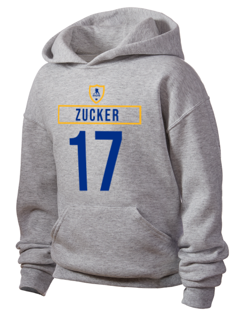 Home Jersey Jason Zucker Youth Hooded Sweatshirt | Swagsta