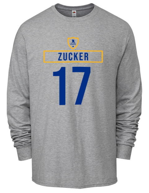 Home Jersey Jason Zucker Men's Long-Sleeve T-Shirt | Swagsta