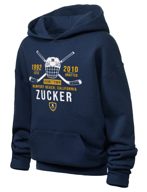 Heritage Jason Zucker Youth Hooded Sweatshirt | Swagsta
