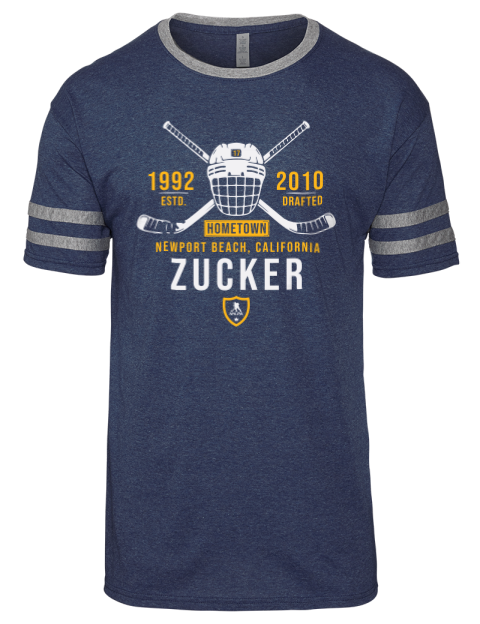 Heritage Jason Zucker Men's Tri-Blend T-Shirt | Swagsta