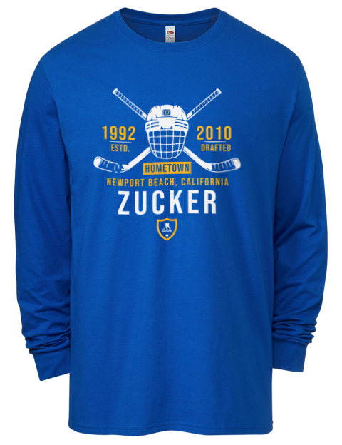 Heritage Jason Zucker Men's Long-Sleeve T-Shirt | Swagsta