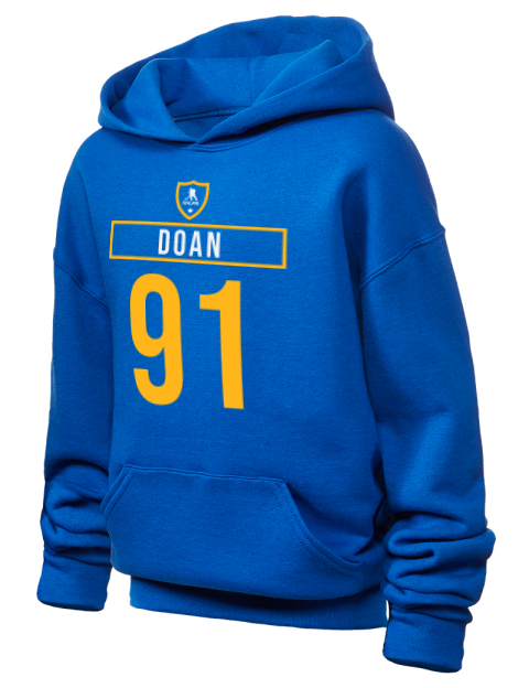 Away Jersey Josh Doan Youth Hooded Sweatshirt | Swagsta