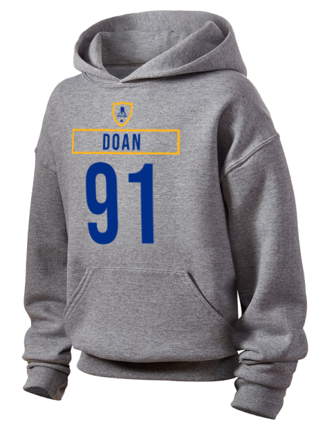 Home Jersey Josh Doan Youth Hooded Sweatshirt | Swagsta